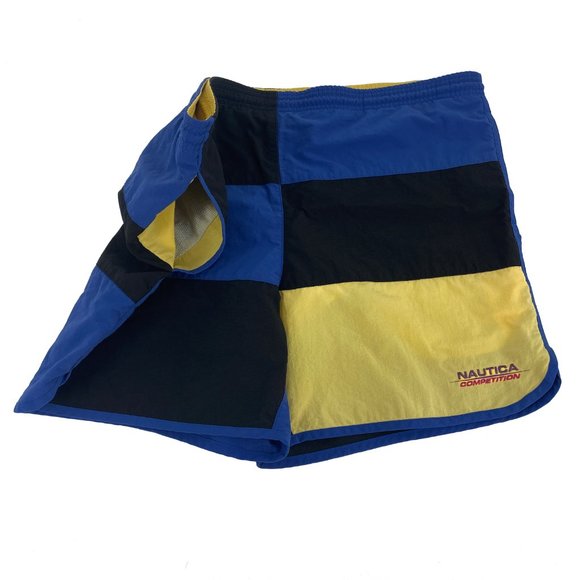 VTG NAUTICA Competition Colorblock Swim Trunks - Picture 2 of 9